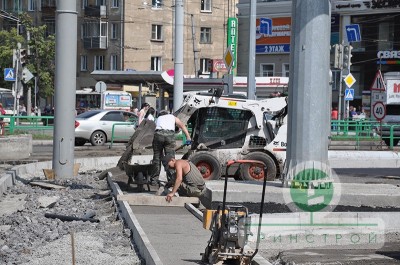 Благоустройство ж/д вокзала г.Новокузнецк