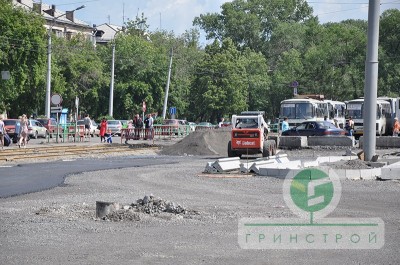 Благоустройство ж/д вокзала г.Новокузнецк