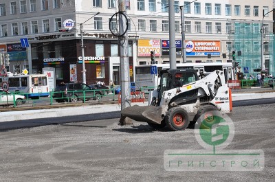 Благоустройство ж/д вокзала г.Новокузнецк