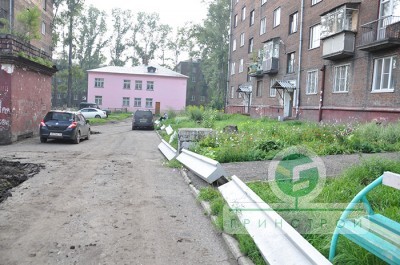 Благоустройство дворов г. Новокузнецка