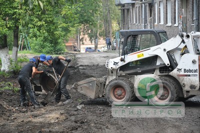 Благоустройство дворов г. Новокузнецка