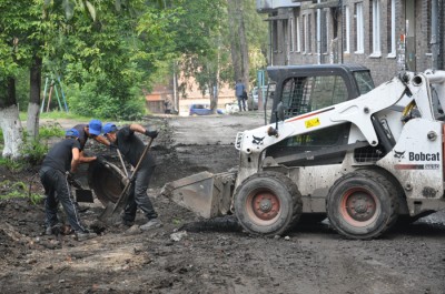 Благоустройство дворов г. Новокзнецк